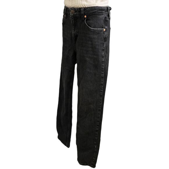 BDG‎ Urban Outfitters Womens Slim Straight Jeans 26 Stretch Black Denim Laine - Picture 5 of 8